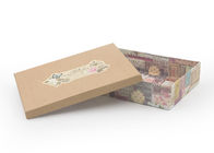 Eco-friendly kraft Paper Gift Box with lid Packaging Gift Box for Shirt / Garment