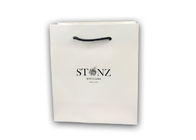 Luxury Recycled Kraft Jewelry Shopping Bags Customized Logo Printing