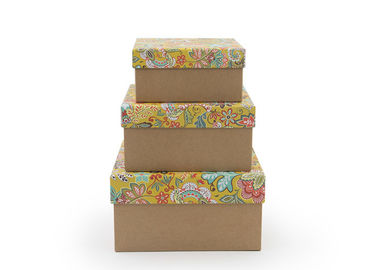 Recyclable Paper Gift Packaging Box Eco - Friendly Biodegradable Design